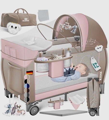 Kidiz baby reisebett faltbar - baby-reisebett,
