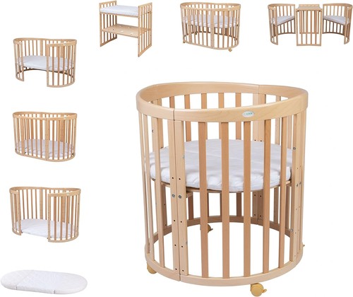 Waldin babybett owal - babybett,