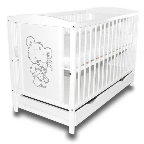 Babybett gitterbett 120x60cm - babybett,