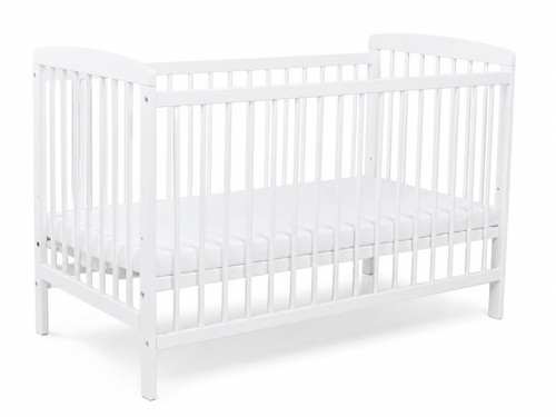 Babybett 120x60 weiß kiefer - babybett,