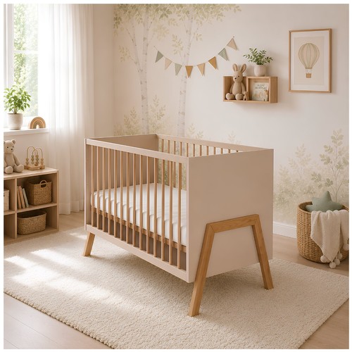 Babybett kinderbett 60x120 - babybett,