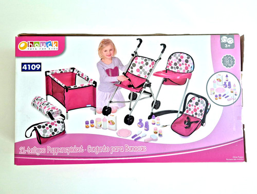 Tlg puppen spielset - 21-tlg., puppen-spielset