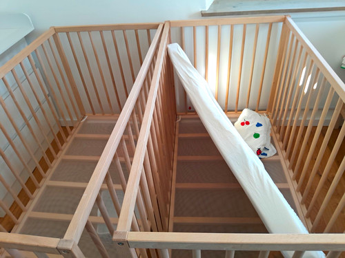 Ikea baby bett - bett, fast