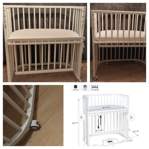 Babybay boxspring beistellbett - boxspring,